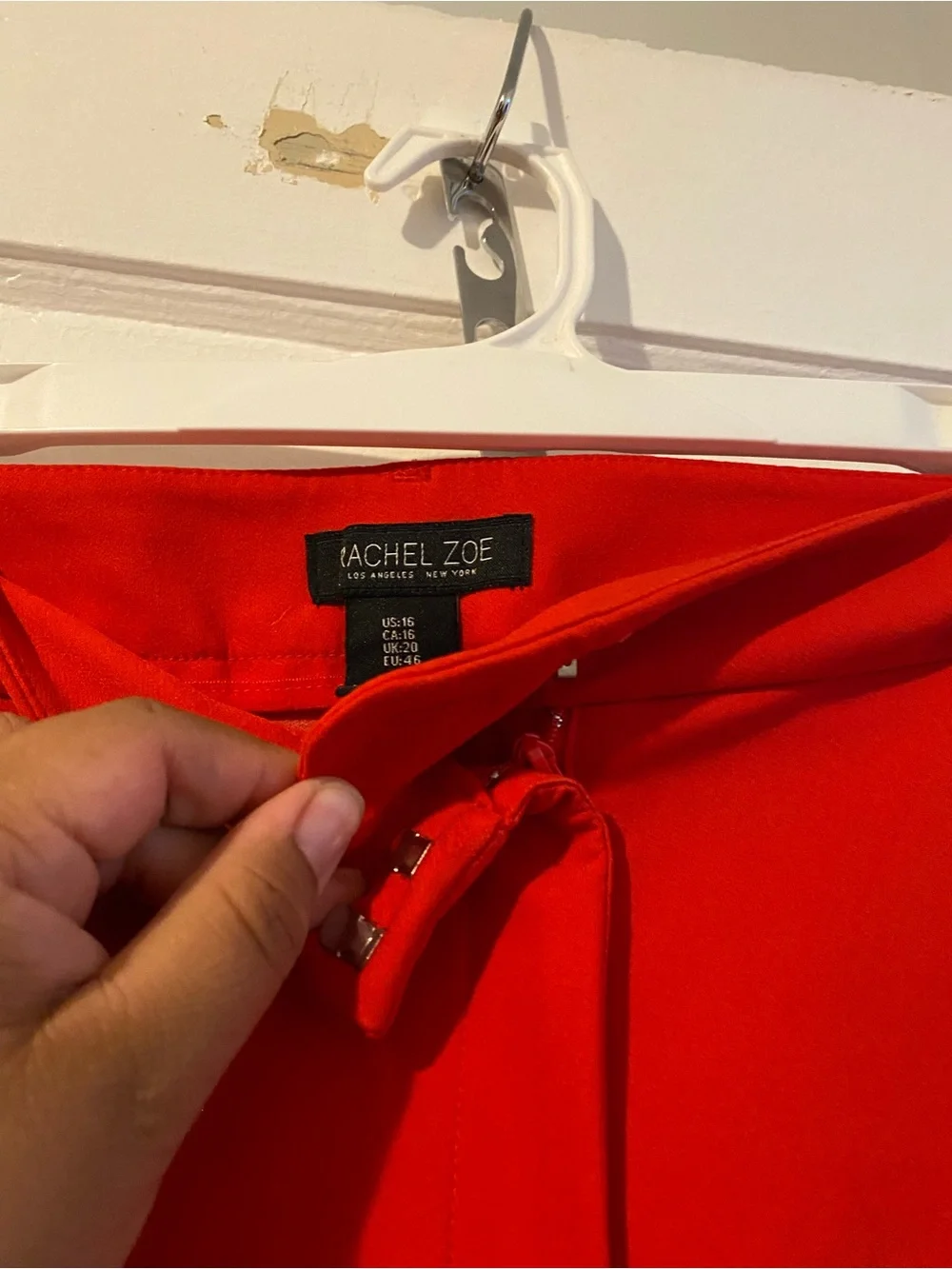 Rachel Zoe Men's Red Dress Pants - Straight Leg